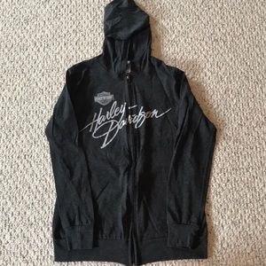 HD full zip light weight hoodie